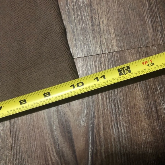 Bevy Flog Pants Women's 27 Rose Cargo in Brown Sued Croc Wide Leg Designer - Picture 7 of 8